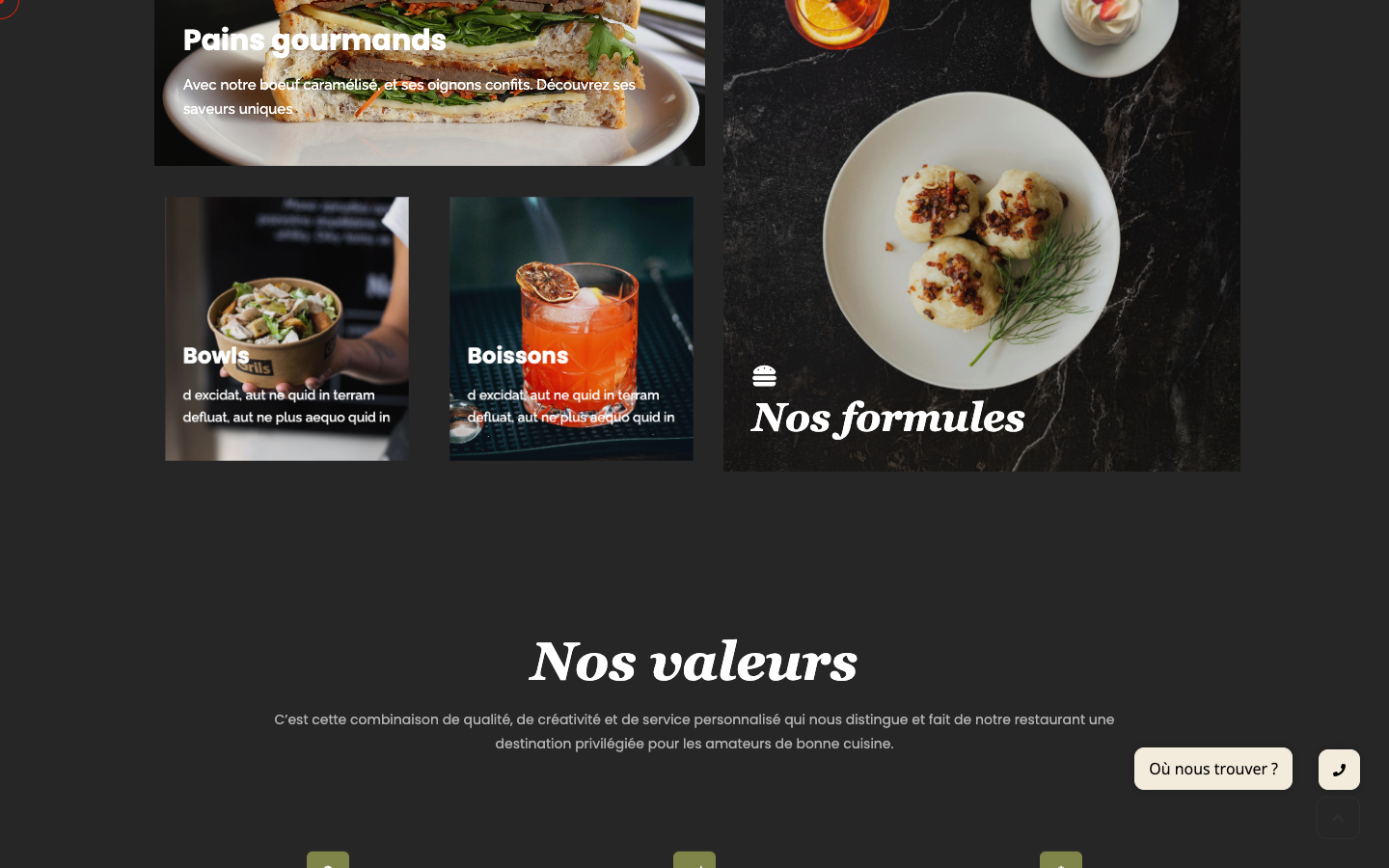 Produits & formules